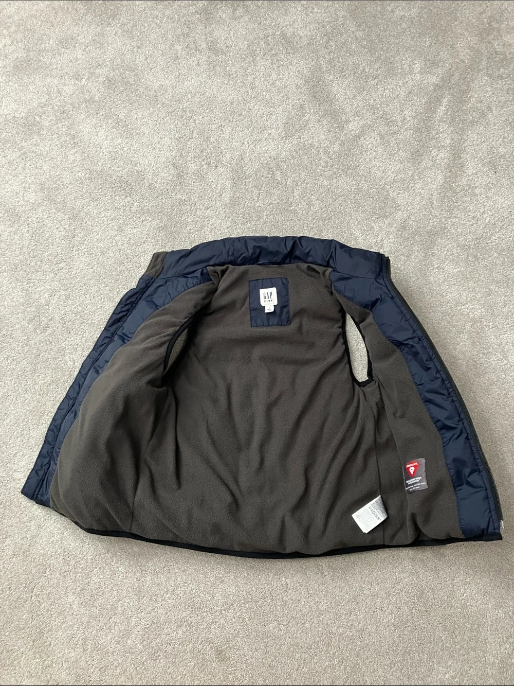 GAP Kids Navy Quilted Puffer Vest